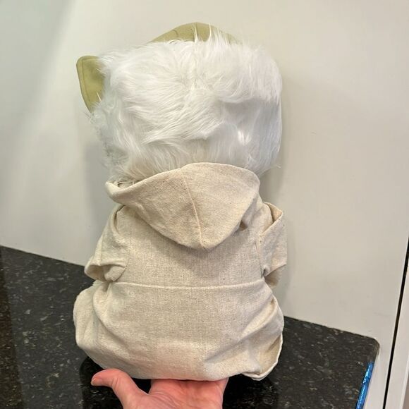 Big Star Wars Big Head Old Yoda Plush Stuffed 17" Animal Toy By Lucasfilm - Picture 4 of 8